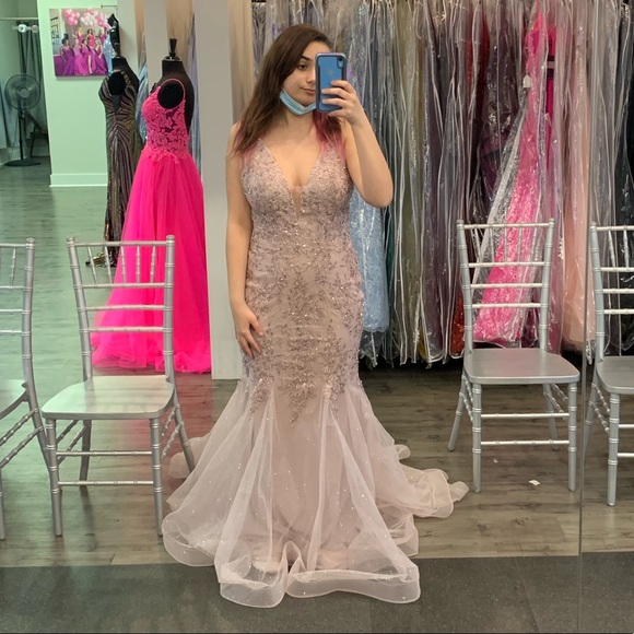 Mauve Prom Dress Size